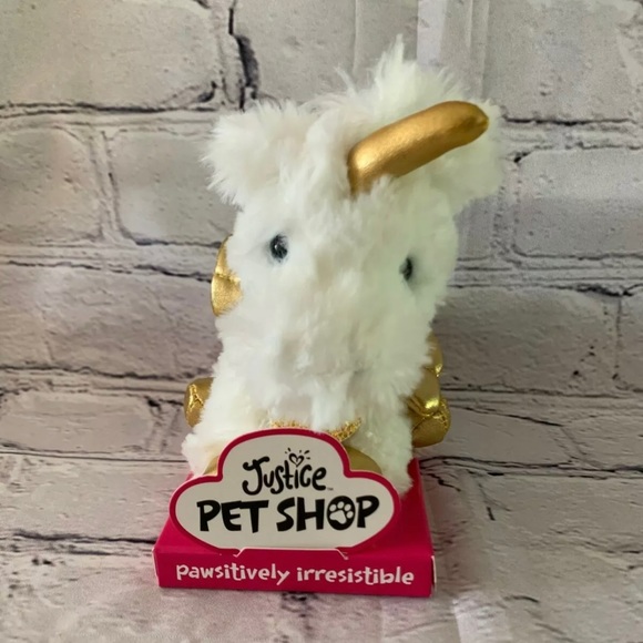 NEW Justice Pet Shop Stuffed Animals Maddie Gigi Teddy Starry Plush - Picture 4 of 9